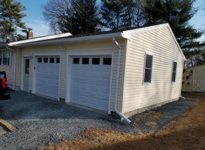 Caron Building & Remodeling - Garage Construction Project