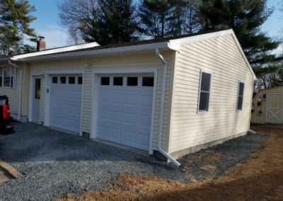 Caron Building & Remodeling - Garage Construction Project