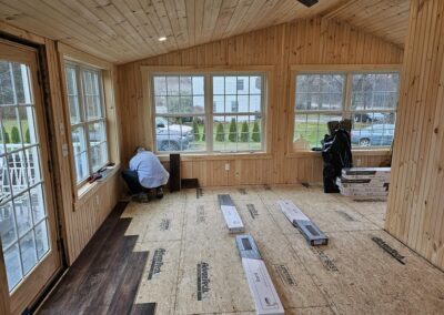 Home Addition & Sunroom Construction Project